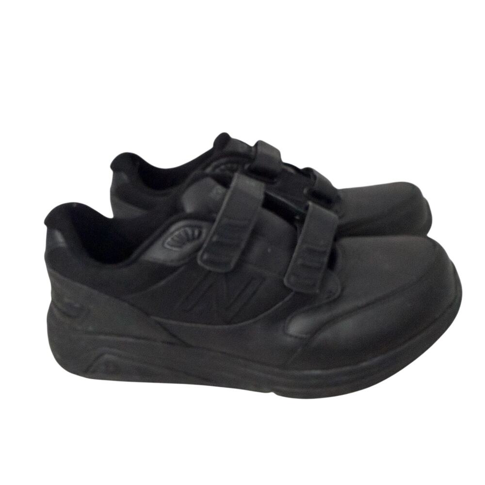 New Balance 928v3 Shoes Mens Size 9 2E EE Black Leather Hook and Loop Straps